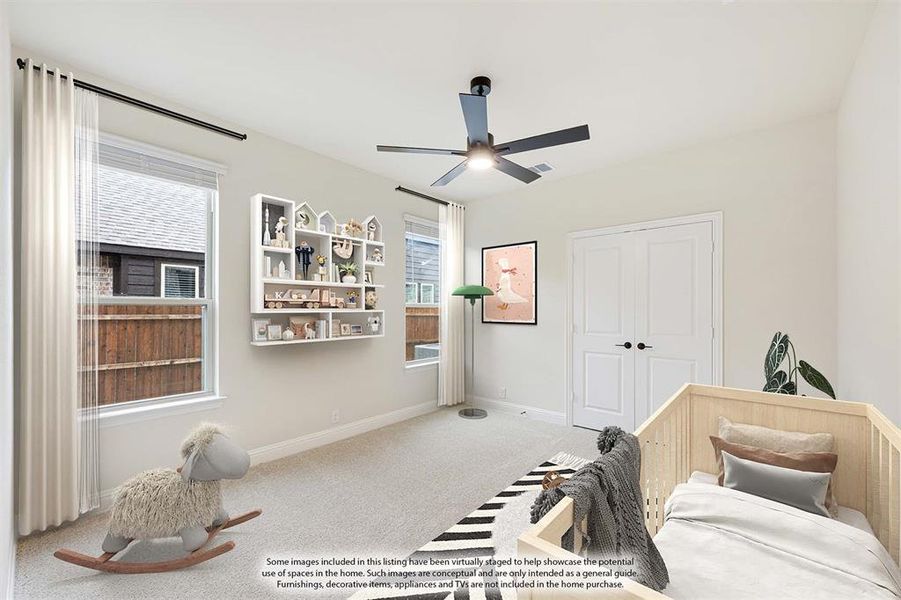 Furnished interior view inside a new home in Star Ranch, Godley (Image 8).