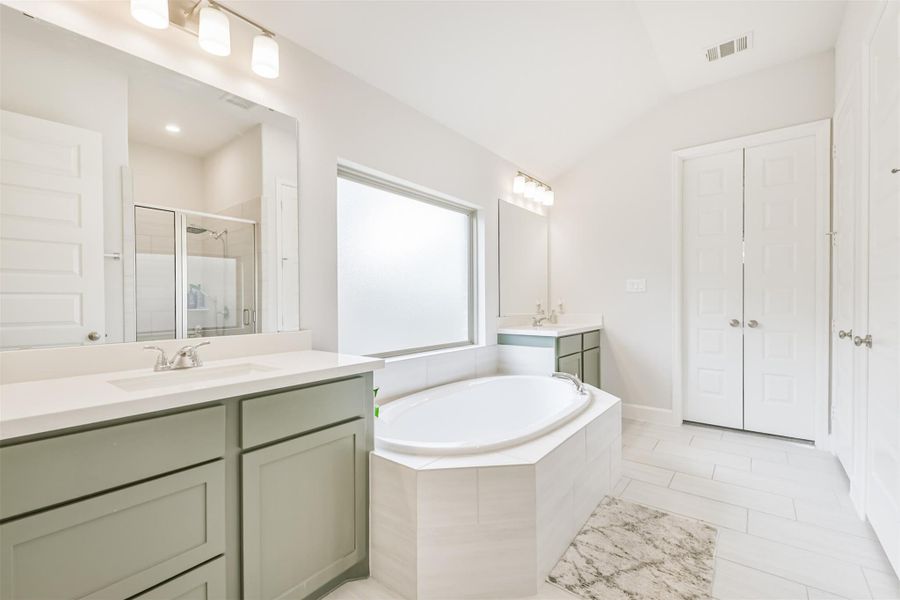 Furnished interior view inside a new home in Escondido, Magnolia (Image 31).