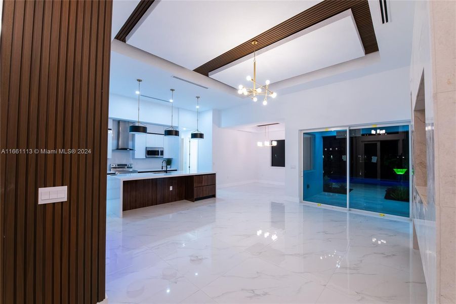 Furnished interior view inside a new home in , Cape Coral (Image 7).