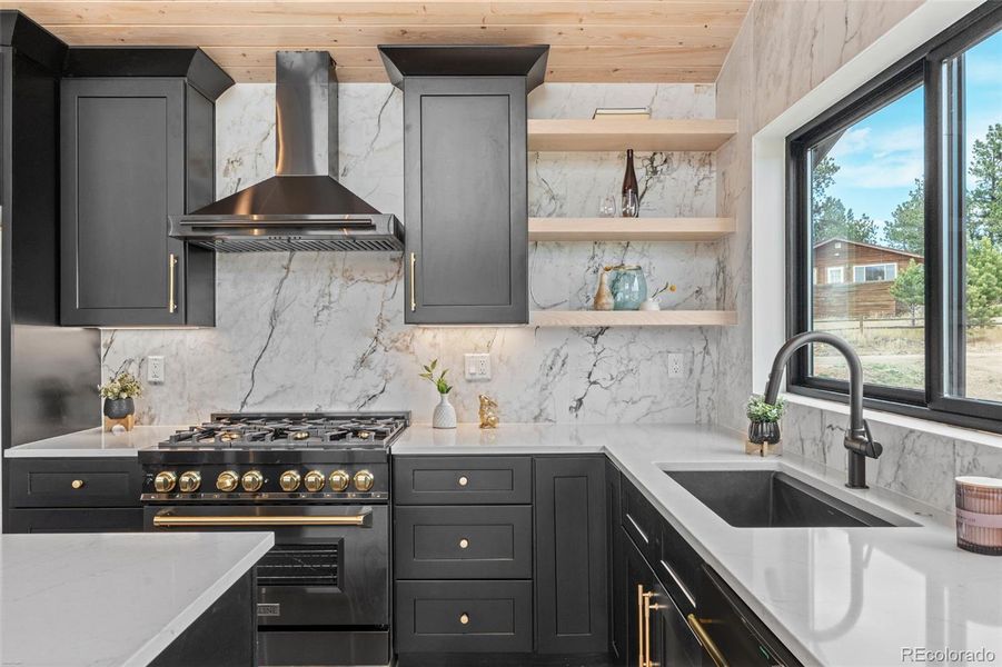 Close-up of interior finishes inside a home in , Bailey (Image 21).