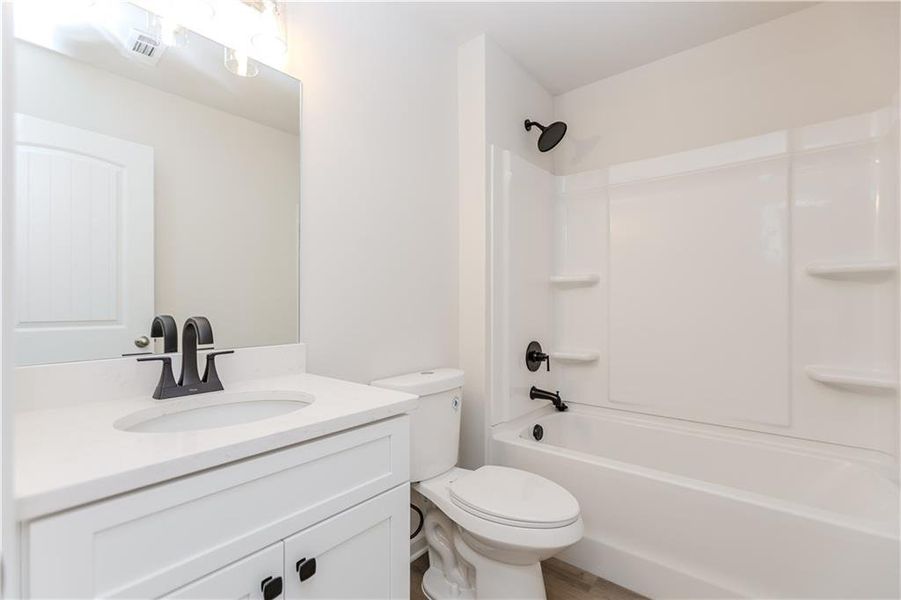 Close-up of interior finishes inside a home in , Atlanta (Image 11).