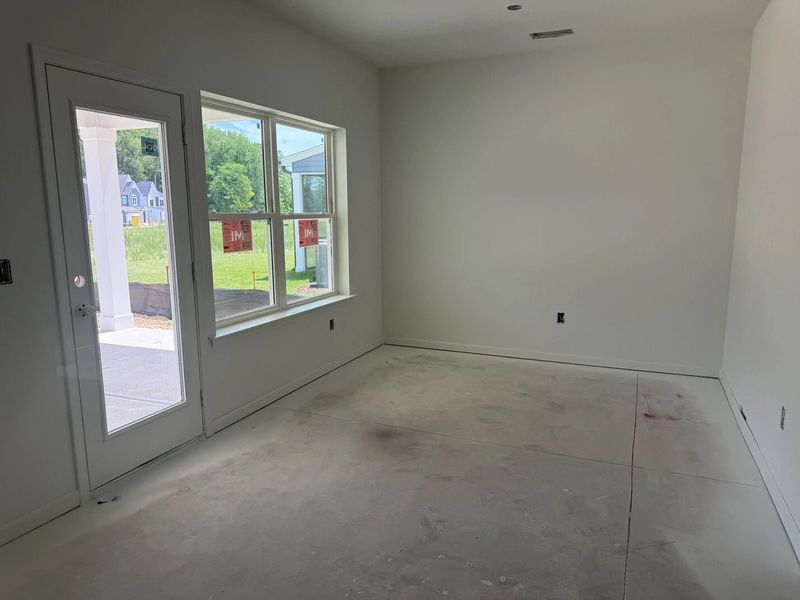 In-progress construction of a new home in The Point, Rolesville, NC (Image 12).