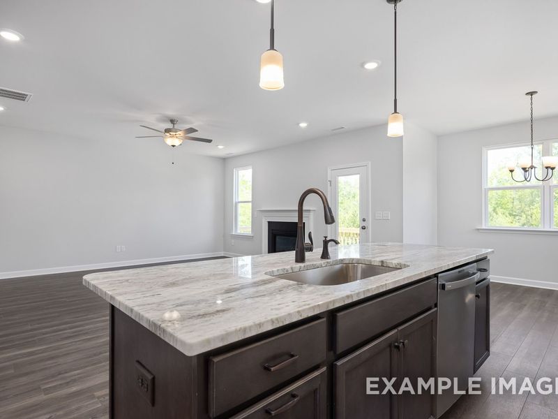 Representative furnished interior of a home built from the The Grace A by Davidson Homes LLC in Gregory Village, Lillington (Image 12).