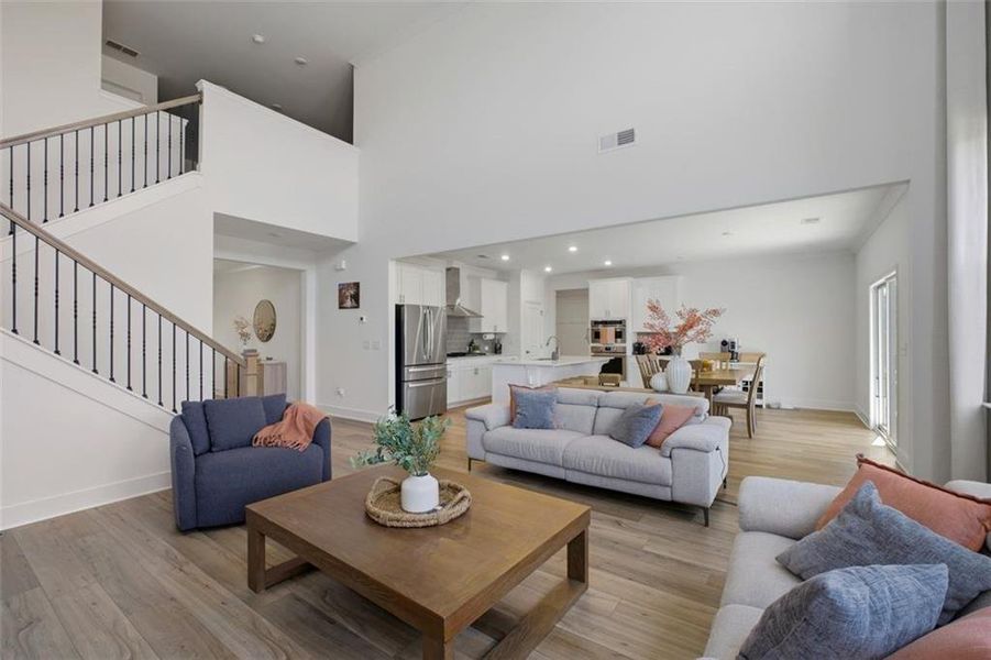 Furnished interior view inside a new home in , Dallas (Image 17).