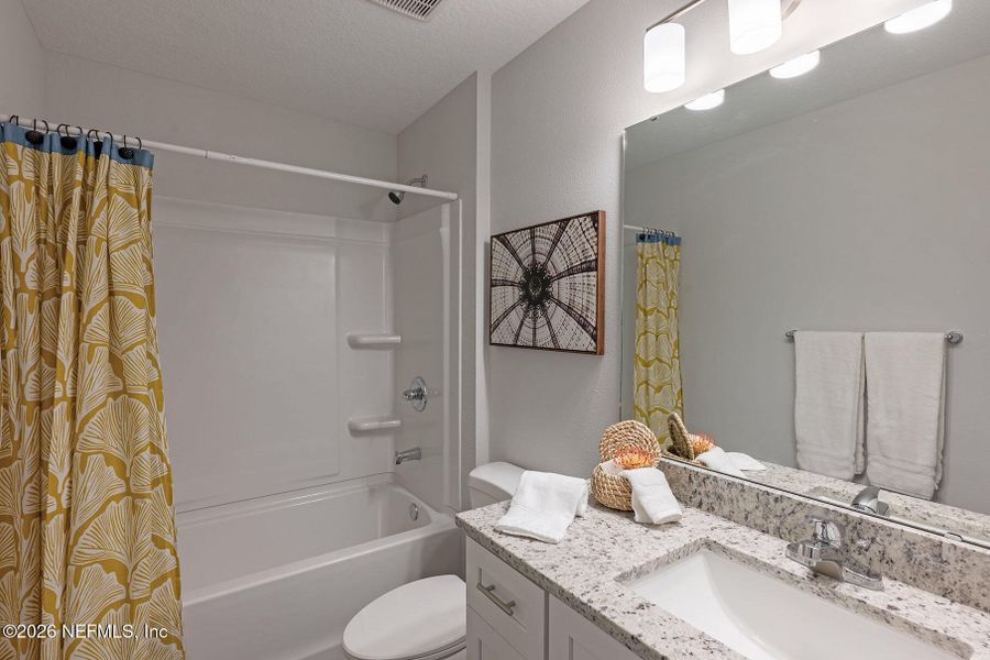 Furnished interior view inside a new home in , Jacksonville (Image 27).