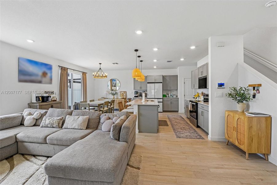 Furnished interior view inside a new home in Messina Place, Homestead (Image 33).