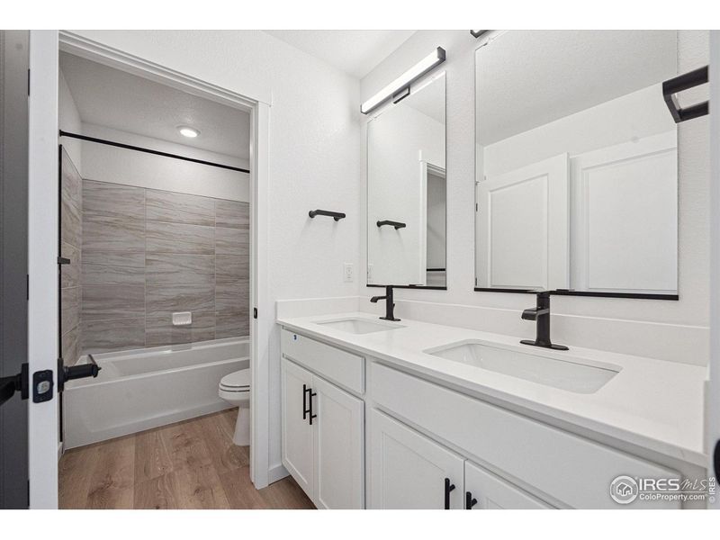 Furnished interior view inside a new home in Hansen Farm, Fort Collins (Image 6).