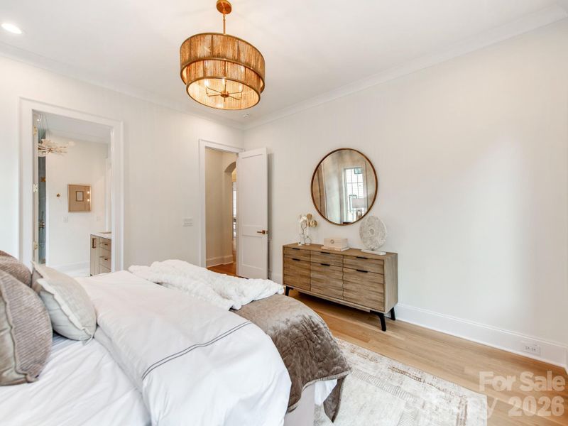 Furnished interior view inside a new home in , Charlotte (Image 24).