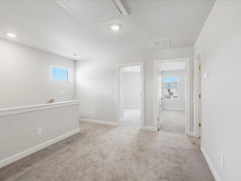 Spacious, unfurnished interior of a new home in Valentine Townes, Greer (Image 12).