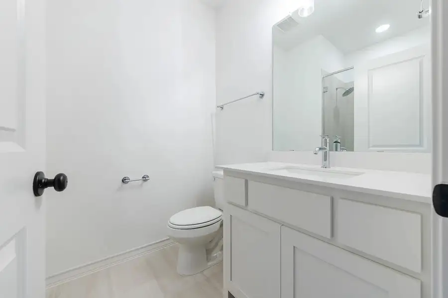 Furnished interior view inside a new home in The Hollows Sanctuary - 85', Jonestown (Image 7). Furnished interior view inside a new home in The Hollows Sanctuary - 85', Jonestown (Image 7).