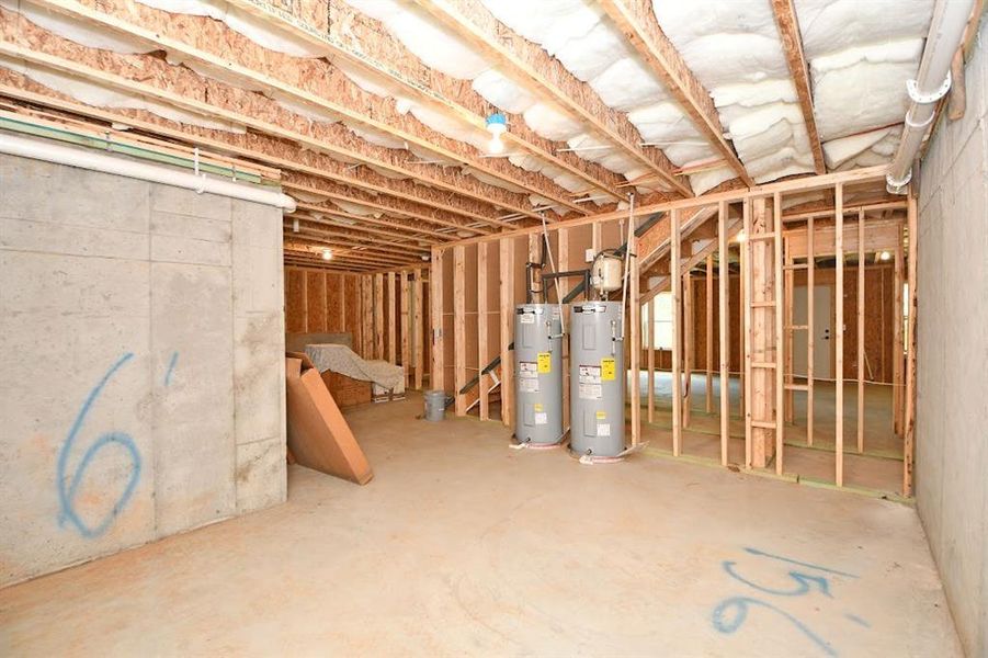 In-progress construction of a new home in , Dallas, GA (Image 64).