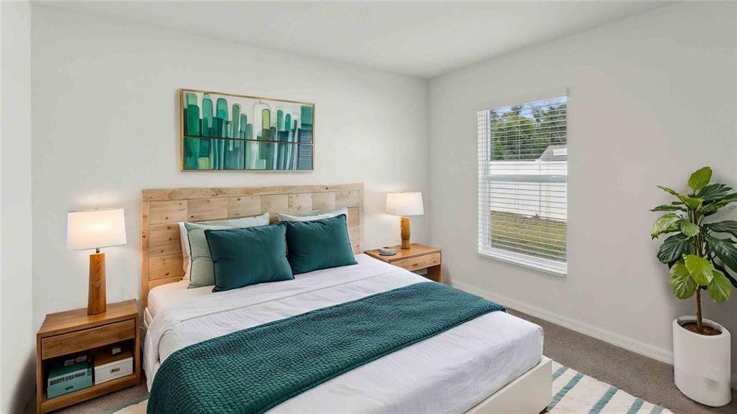 Furnished interior view inside a new home in Triumph South, Wildwood (Image 5). Furnished interior view inside a new home in Triumph South, Wildwood (Image 5).