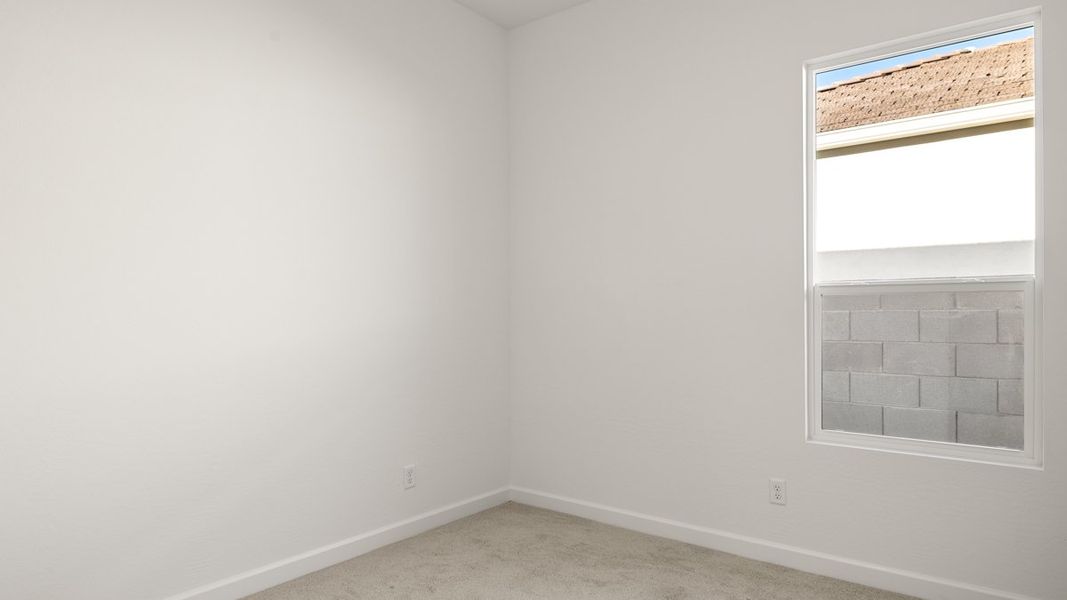 Spacious, unfurnished interior of a new home in The Ridge at Stone Butte, Phoenix (Image 33).