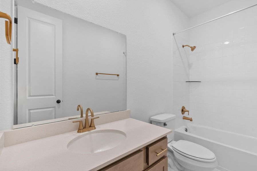 Furnished interior view inside a new home in Brookewater, Rosenberg (Image 10).