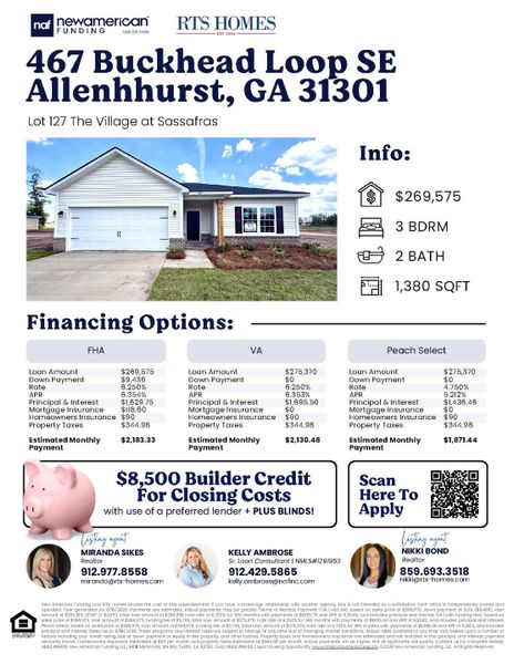 2D floor plan layout of this home in The Village at Sassafras, Allenhurst, GA (Image 17). 2D floor plan layout of this home in The Village at Sassafras, Allenhurst, GA (Image 17).