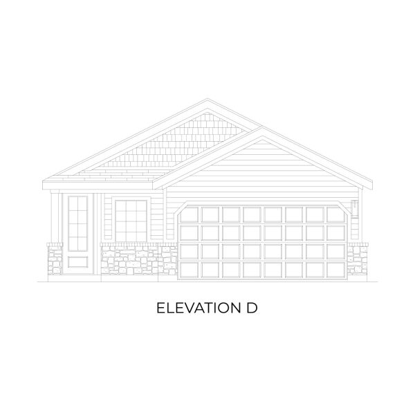 Representative rendering of the exterior for the Hamilton FS by First Texas Homes (Image 6).