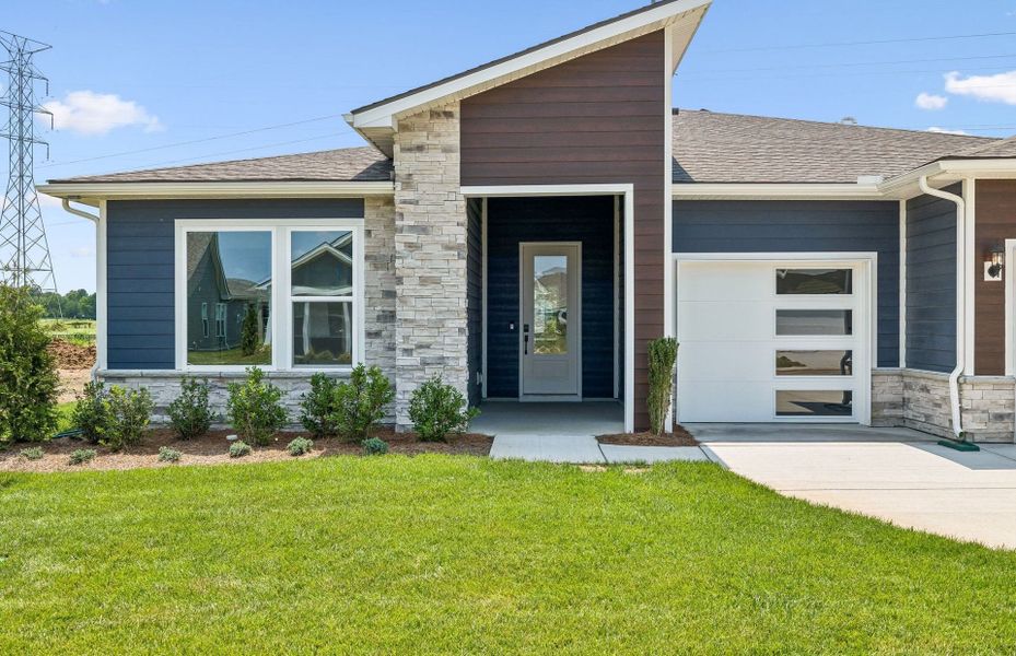 Exterior details and patio area of a home in Del Webb Barton Village, Lebanon (Image 26). Exterior details and patio area of a home in Del Webb Barton Village, Lebanon (Image 26).