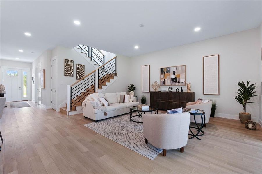 Living Room from Dining Room