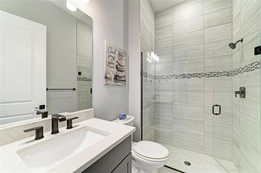 Furnished interior view inside a new home in , Nokomis (Image 47).