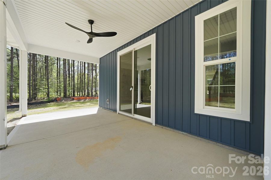 Exterior details and patio area of a home in , York (Image 17).