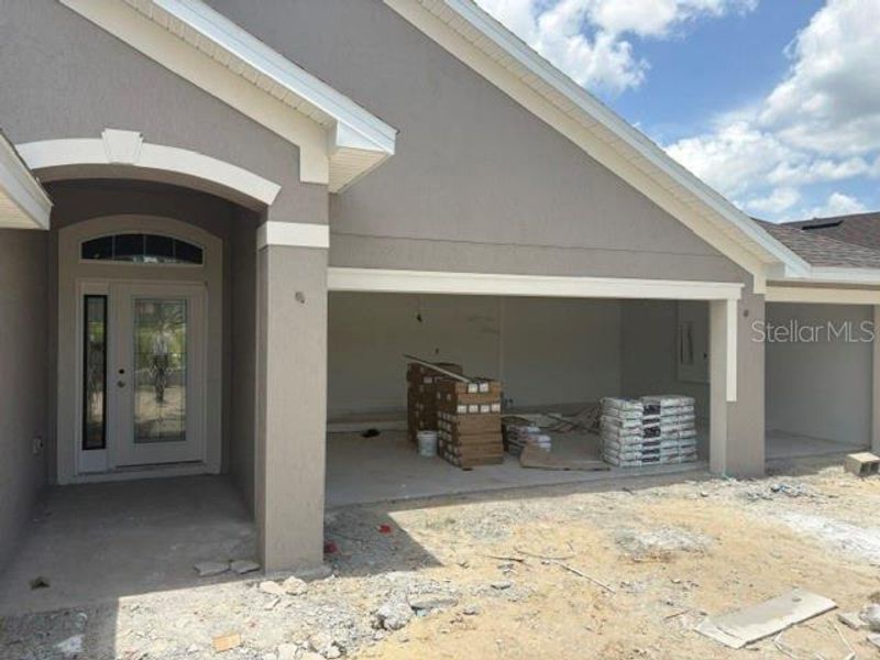 In-progress construction of a new home in Juliette Falls, Dunnellon, FL (Image 2). In-progress construction of a new home in Juliette Falls, Dunnellon, FL (Image 2).