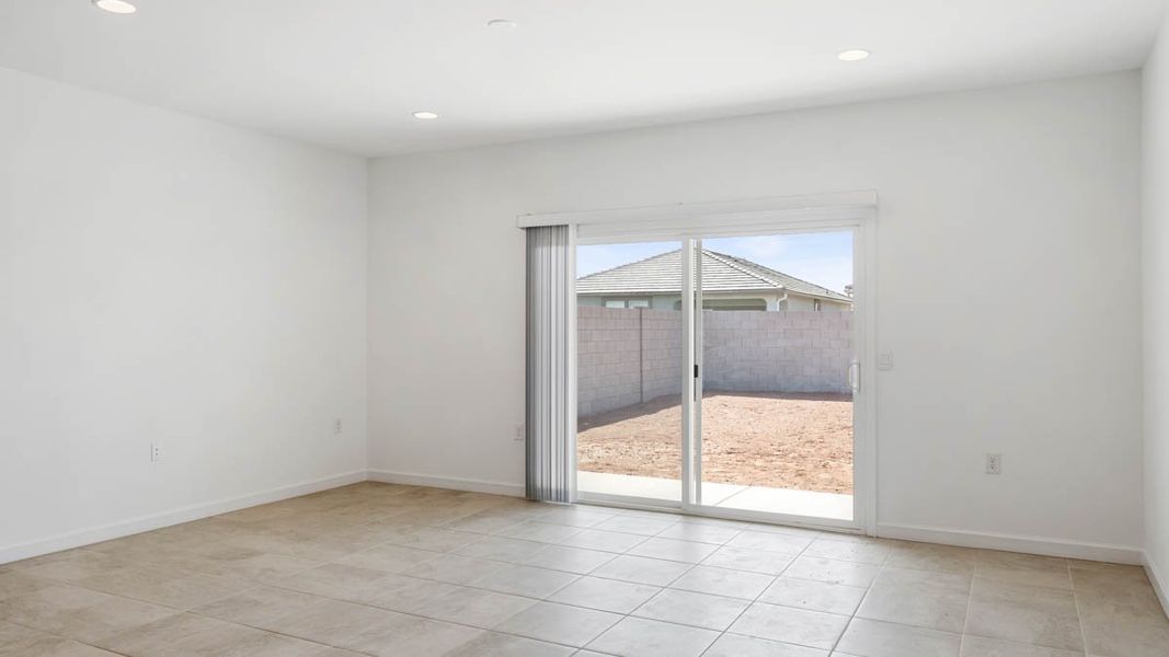 Representative unfurnished interior of a home built from the Mitchell by D.R. Horton in Upper Canyon, Phoenix (Image 15).