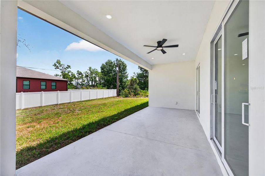 Exterior details and patio area of a home in , Port Charlotte (Image 3). Exterior details and patio area of a home in , Port Charlotte (Image 3).