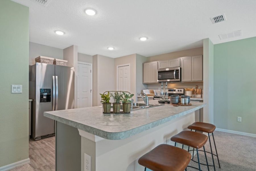 Furnished interior view inside a new home in Palm Bay, Palm Bay (Image 18).