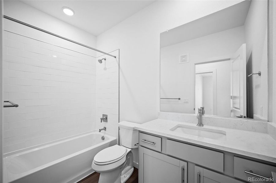 Furnished interior view inside a new home in The Residences at Victory Ridge, Denver (Image 9).