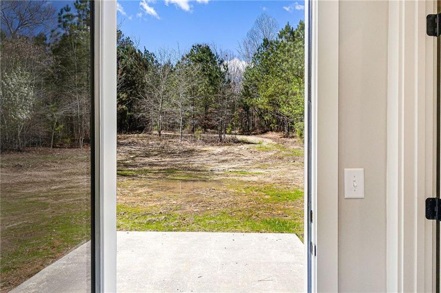 Exterior details and patio area of a home in , Bremen (Image 22).