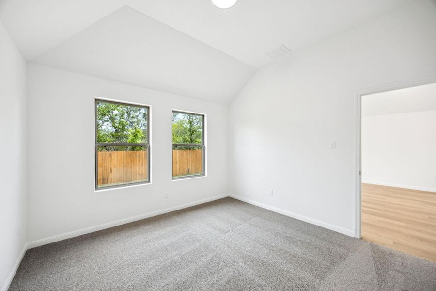 Spacious, unfurnished interior of a new home in Trinity Ranch, Elgin (Image 22). Spacious, unfurnished interior of a new home in Trinity Ranch, Elgin (Image 22).