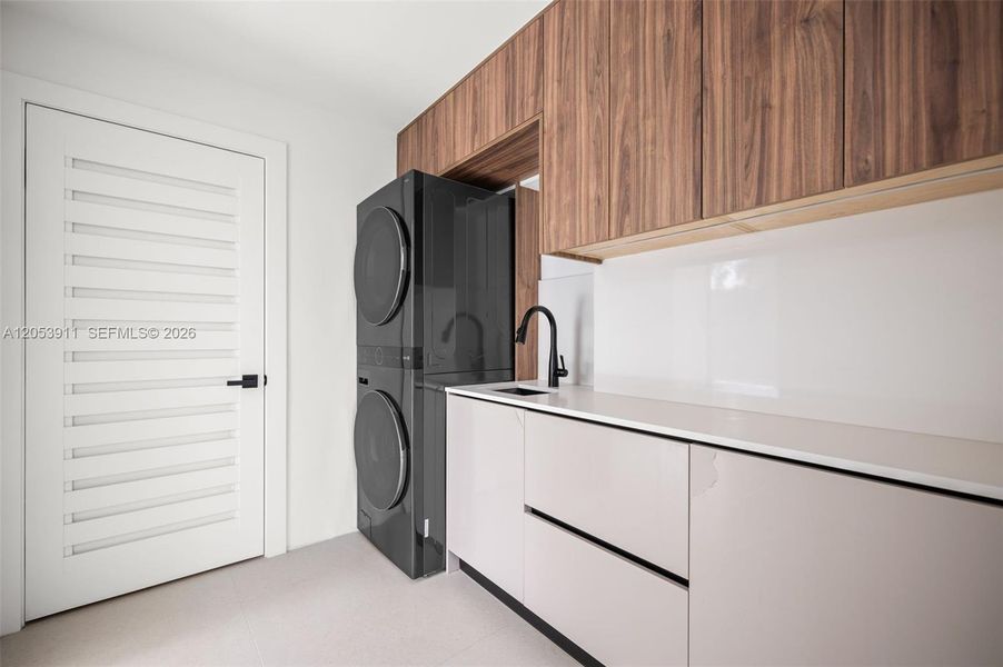 Furnished interior view inside a new home in , Miami (Image 7). Furnished interior view inside a new home in , Miami (Image 7).