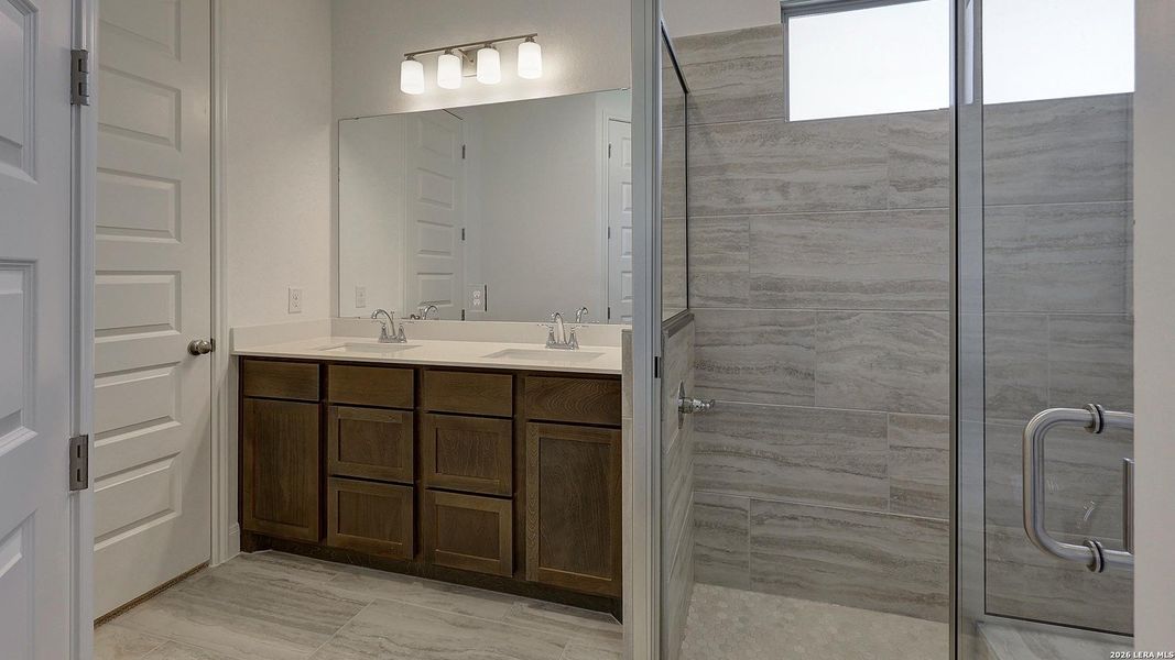 Furnished interior view inside a new home in Kallison Ranch, San Antonio (Image 14). Furnished interior view inside a new home in Kallison Ranch, San Antonio (Image 14).