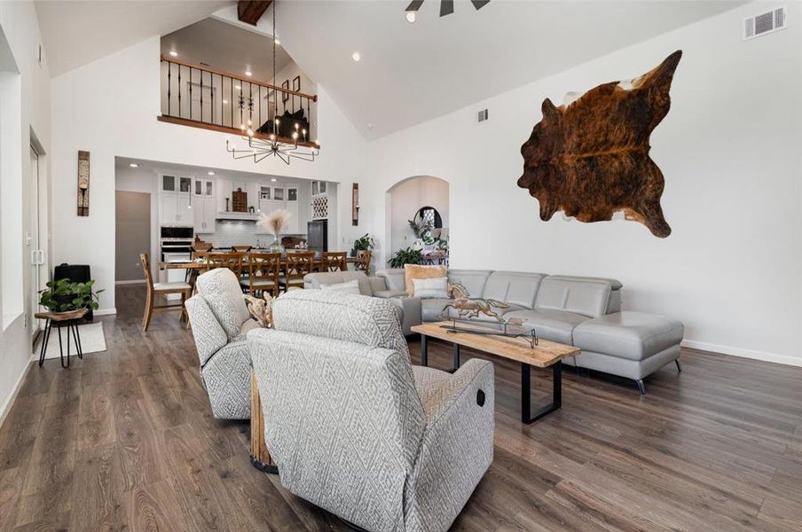 Furnished interior view inside a new home in , Ennis (Image 5). Furnished interior view inside a new home in , Ennis (Image 5).