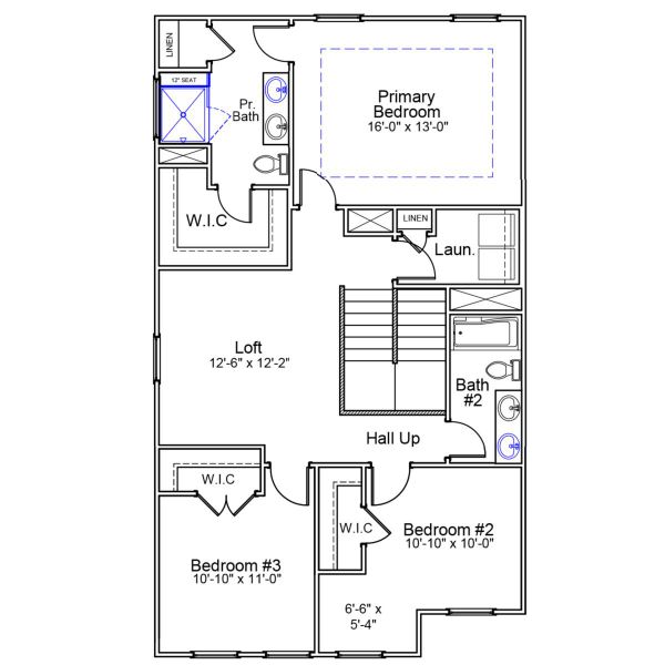 2D floor plan layout of this home in Ellington, Elgin, SC (Image 4).