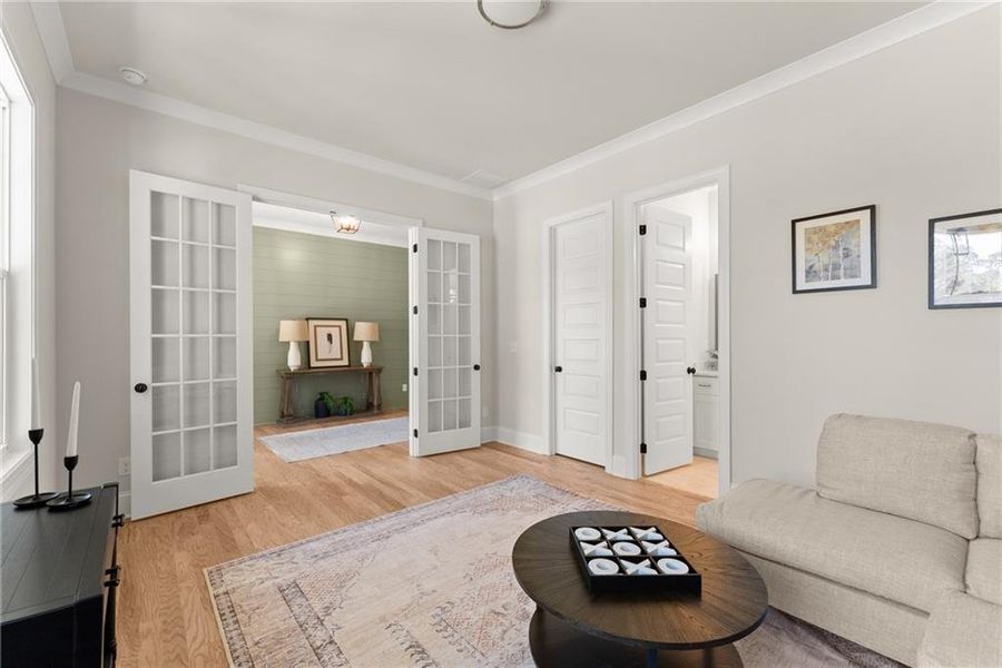 Furnished interior view inside a new home in , Gainesville (Image 21).