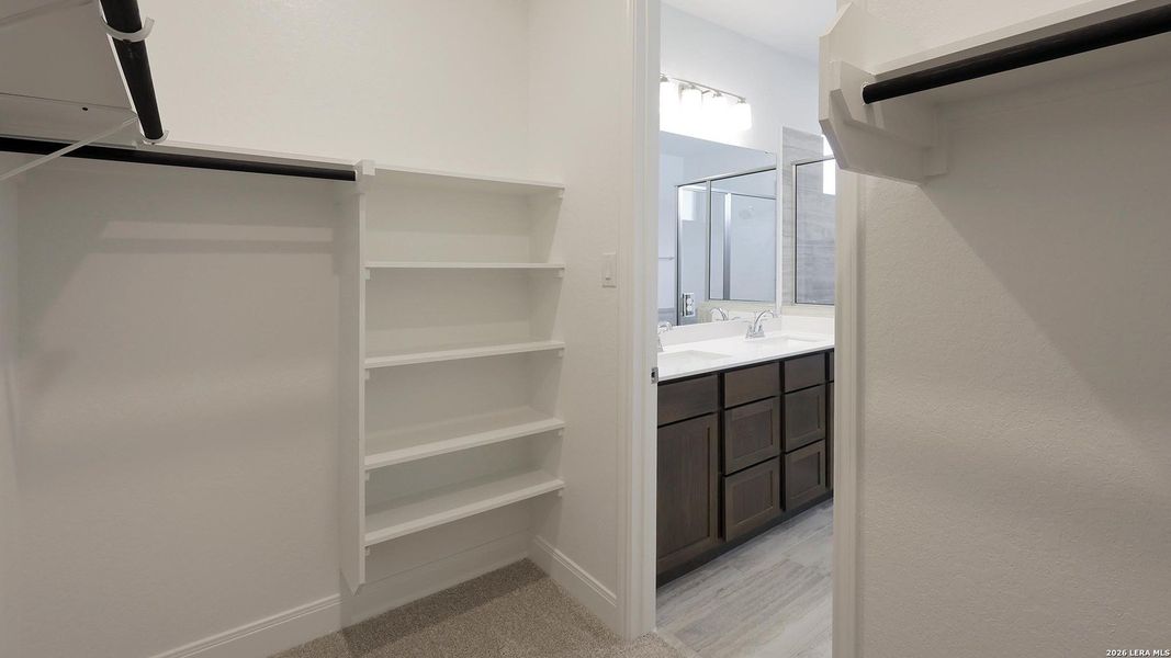 Furnished interior view inside a new home in Kallison Ranch, San Antonio (Image 16). Furnished interior view inside a new home in Kallison Ranch, San Antonio (Image 16).