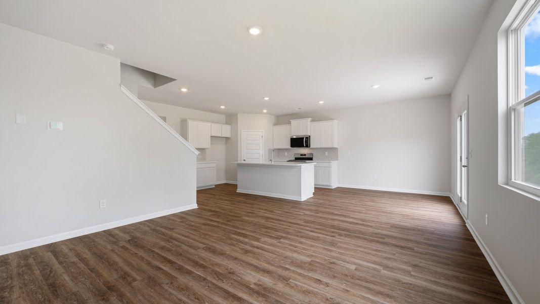 Spacious, unfurnished interior of a new home in The Preserve at Agricultural Village, Perry (Image 21).