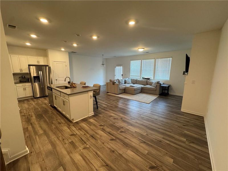 Furnished interior view inside a new home in , Duluth (Image 7). Furnished interior view inside a new home in , Duluth (Image 7).