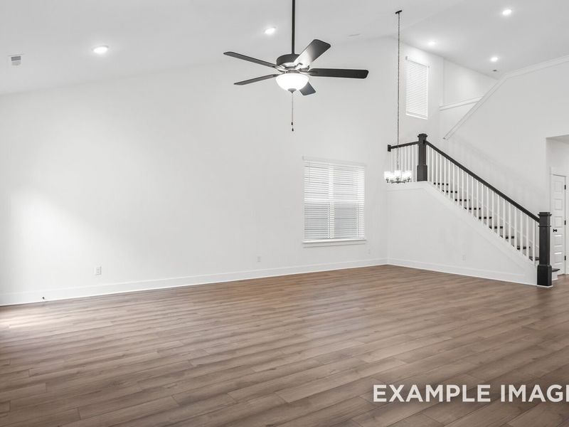 Spacious, unfurnished interior of a new home in Woods Crossing, Gallatin (Image 67).