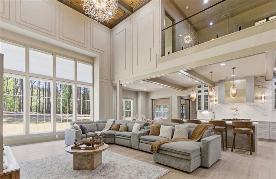 Furnished interior view inside a new home in , Tyrone (Image 11).