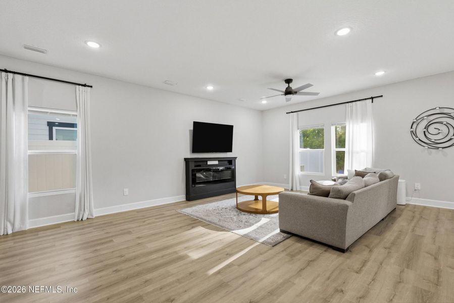 Furnished interior view inside a new home in , Fernandina Beach (Image 27).