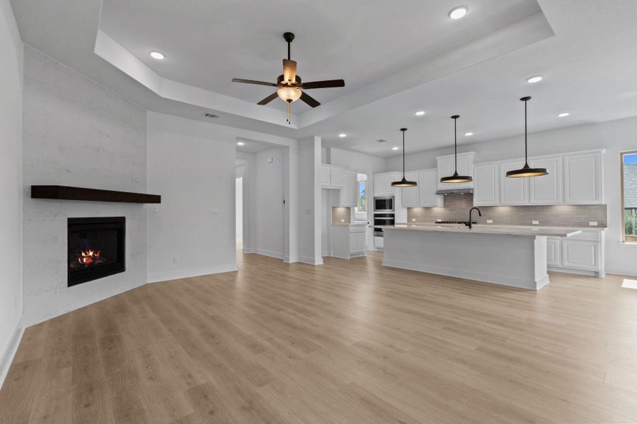 From Family Room to Open Concept Kitchen