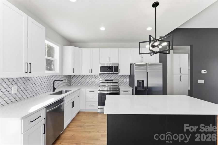 Furnished interior view inside a new home in , China Grove (Image 6).