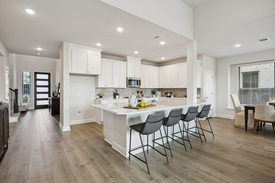 Furnished interior view inside a new home in Las Lomas, Forney (Image 9).