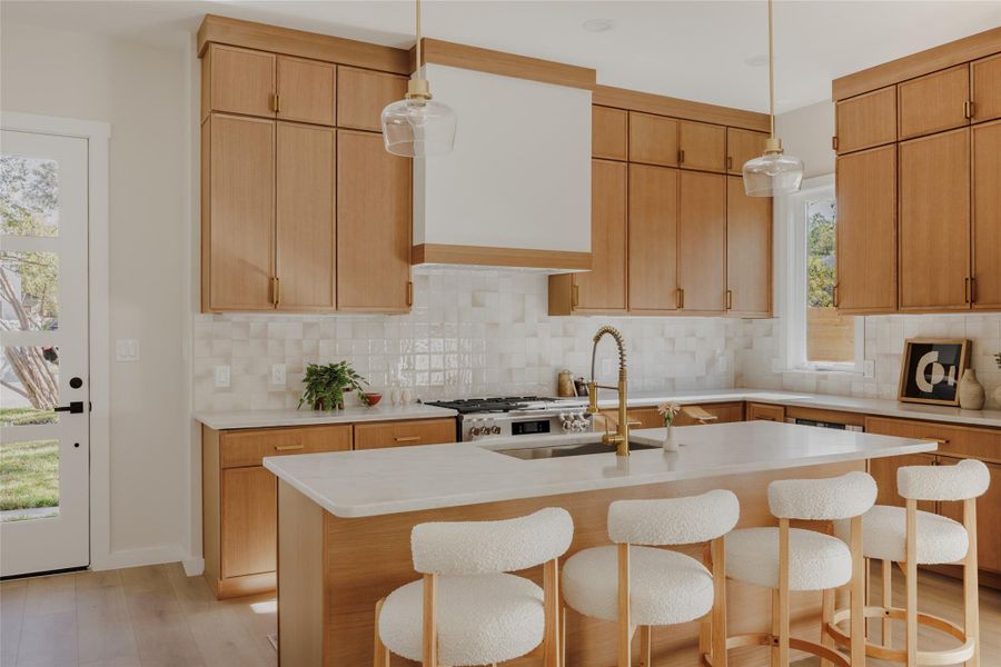 Furnished interior view inside a new home in , Austin (Image 6).