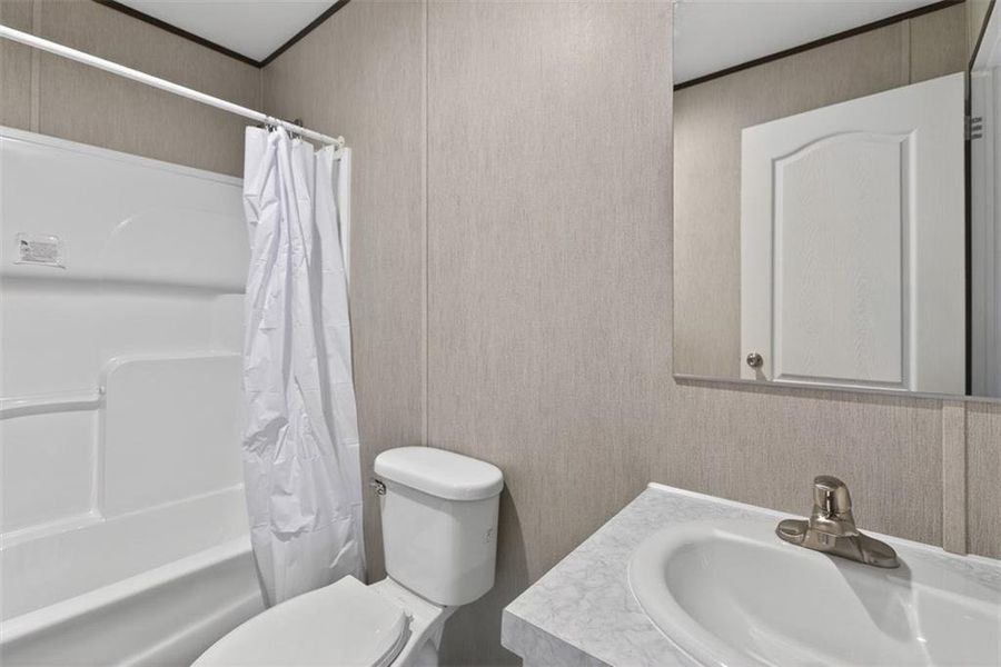 Furnished interior view inside a new home in , Royston (Image 8).