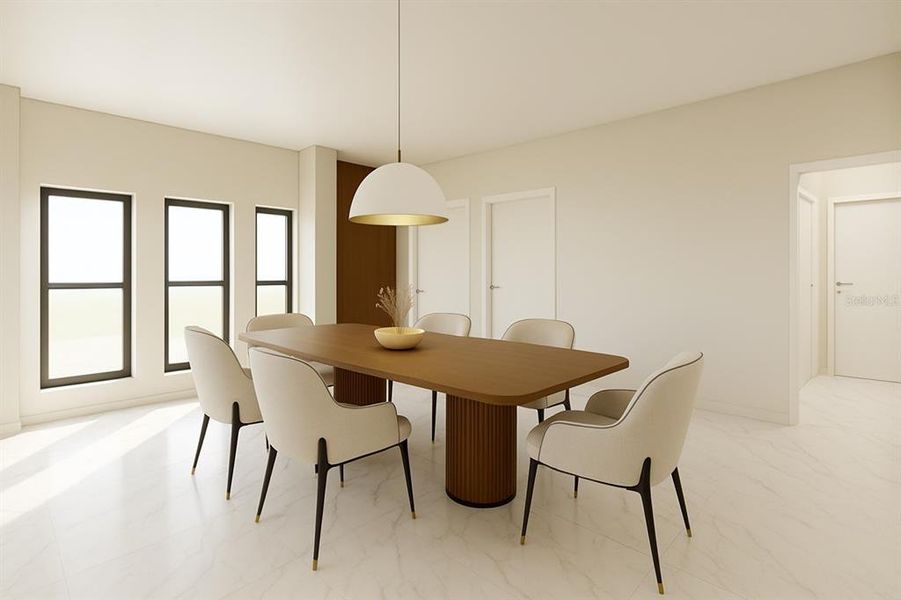 Furnished interior view inside a new home in , Port Charlotte (Image 4).