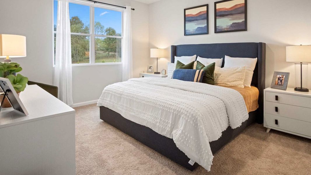 Furnished interior view inside a new home in Timberwalk, Cookeville (Image 21).