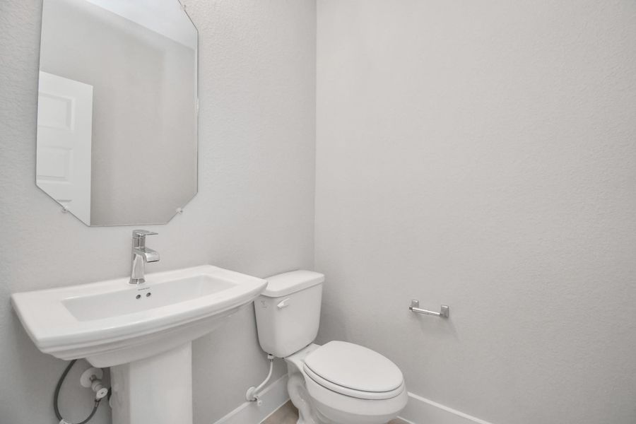 Example of completed home with similar plan. As-built colors and selections may vary.